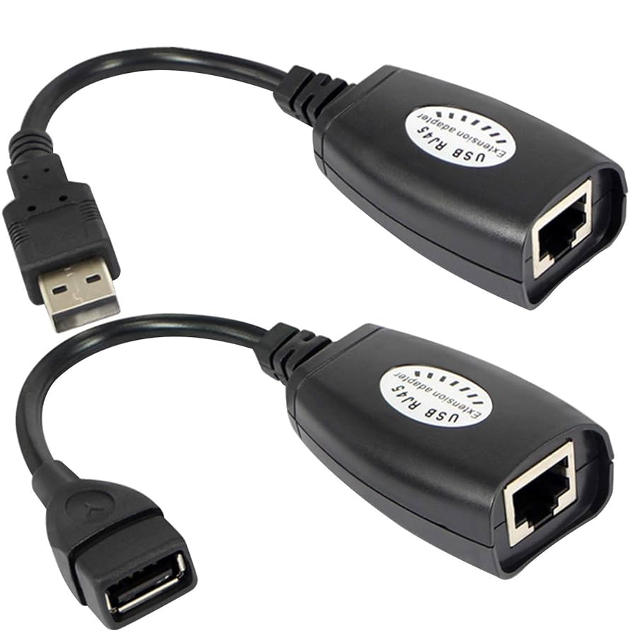 USB to RJ45 LANケーブル変換アダプター/延長ケーブル 9jupf8b Amazon.co.jp: origin USBエクステンダー USB2.0→RJ45→USB2.0